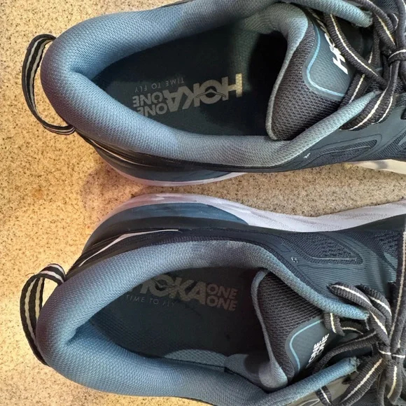Hoka Bondi 7 Navy, Blue, White Men’s Athletic Shoe, 12 - Picture 7 of 10